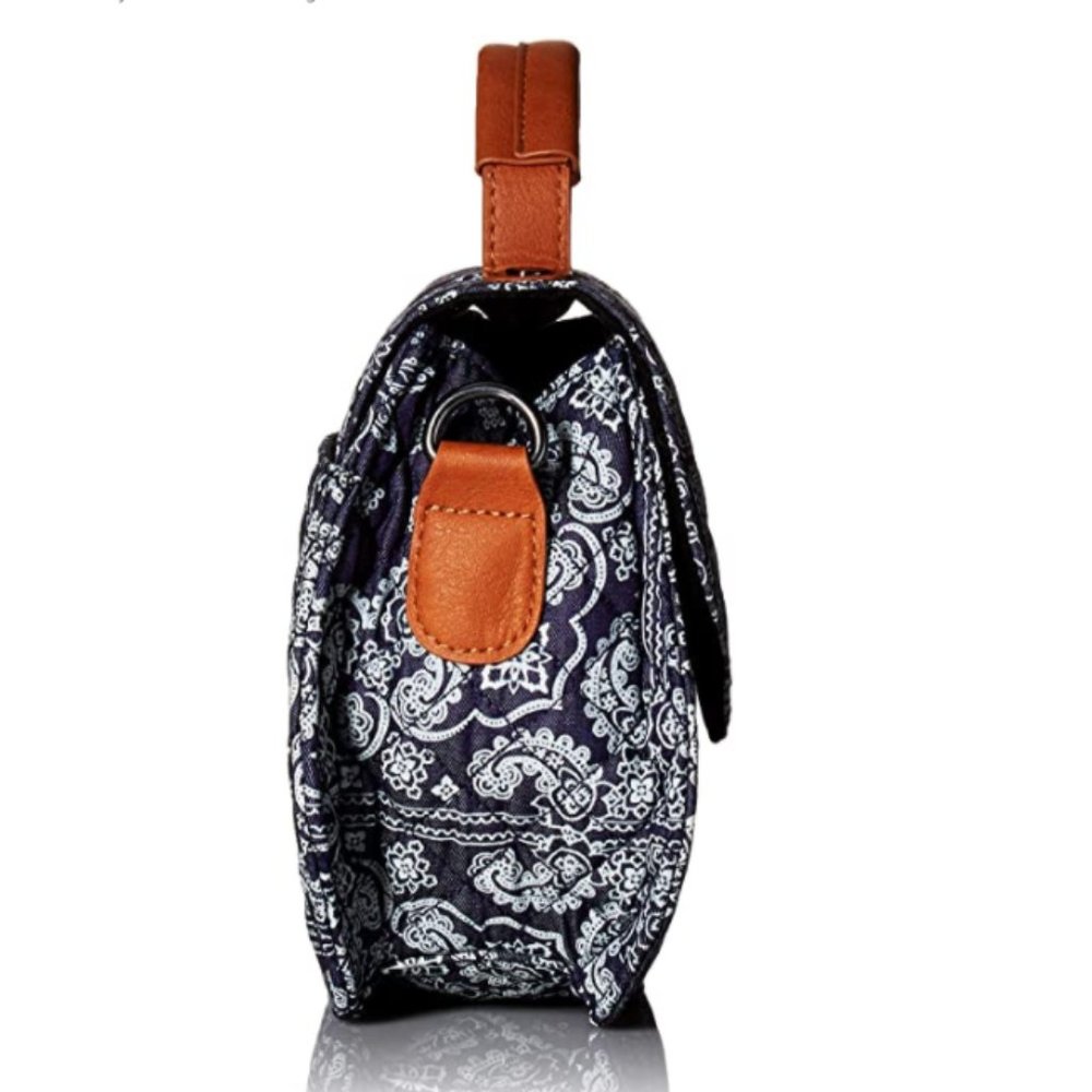 NWT Sam Edelman Paisley Quilted Crossbody Satchel - Picture 4 of 6